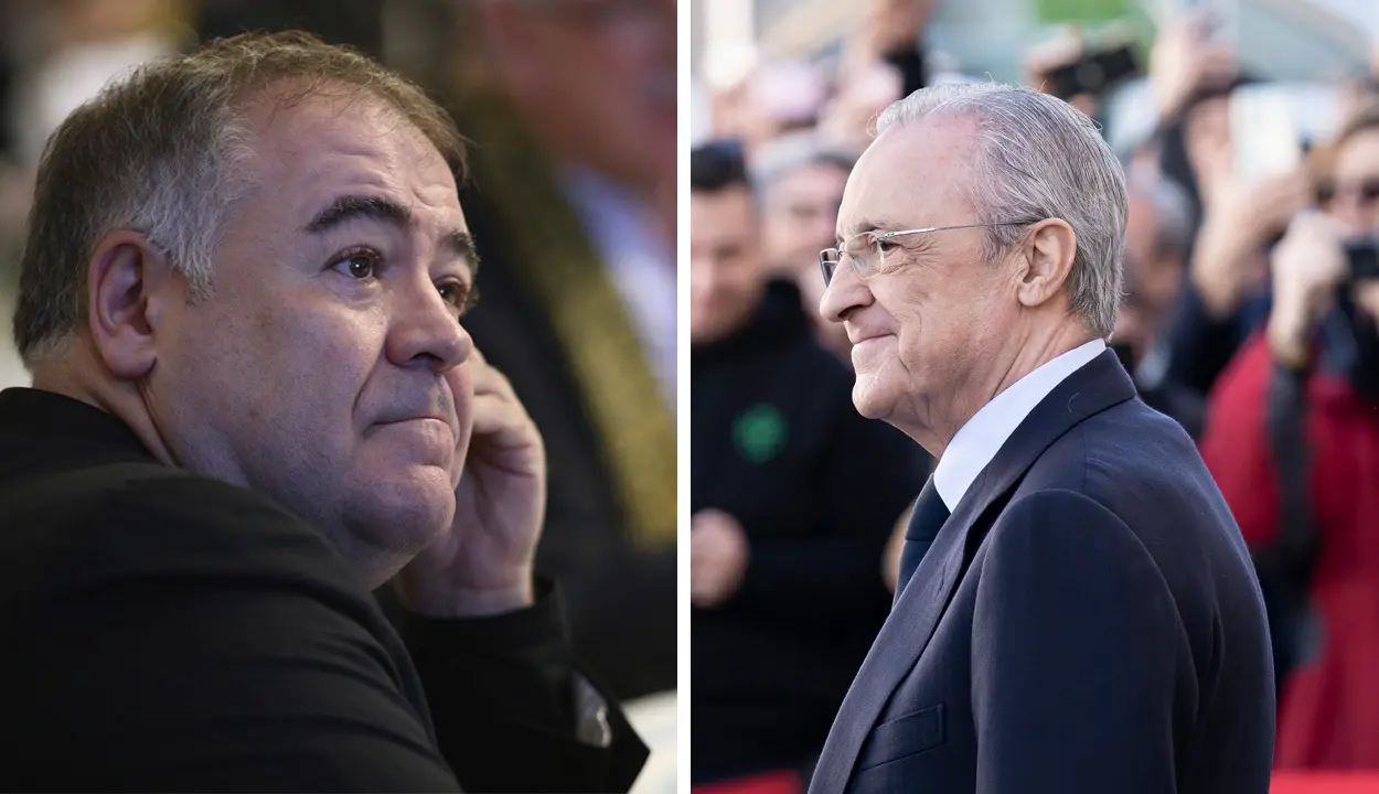 Antonio Garcia Ferreras y Florentino P&eacute;rez &mdash; Eduardo Parra y Diego Radam&eacute;s / Europa Press / ContactoPhoto