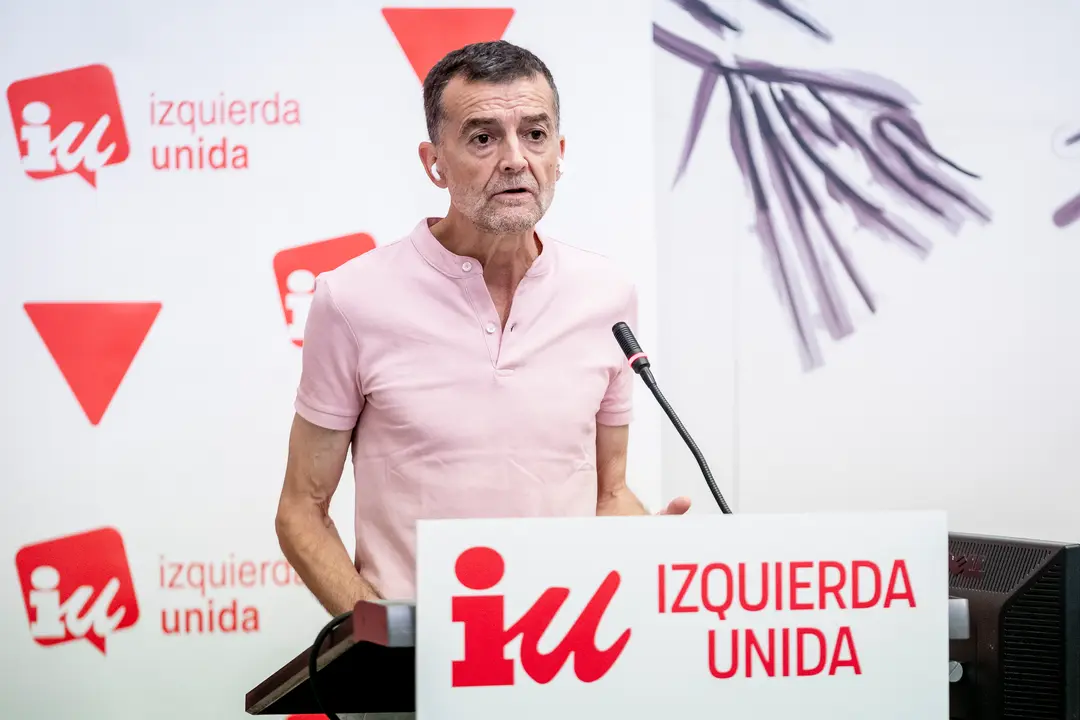 El coordinador federal de Izquierda Unida, Antonio Ma&iacute;llo - P&eacute;rez Meca / Europa Press