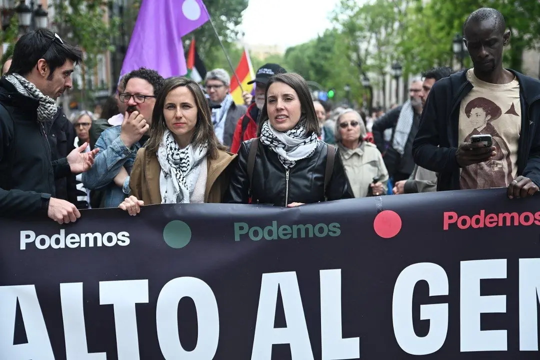 Ione Belarra e Irene Montero - Foto Dani Gago