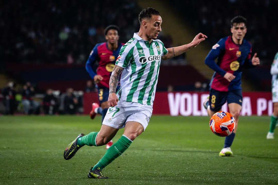 El jugador del Betis, Antony Dos Santos - Matthieu Mirville / Zuma Press / ContactoPhoto
