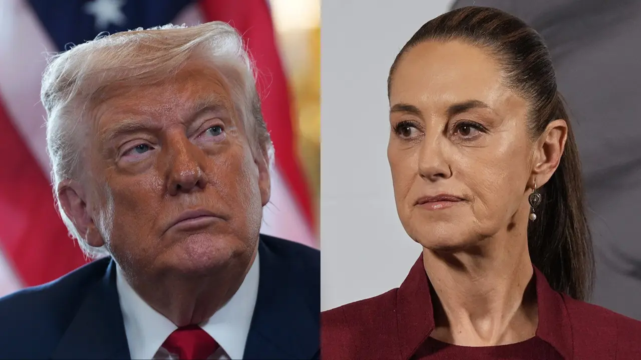 Donald Trump y Claudia Sheinbaum