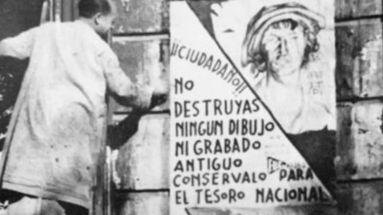 Fotograf&iacute;a de la documentaci&oacute;n del inventario de la Guerra Civil y la dictadura franquista.

La Moncloa
