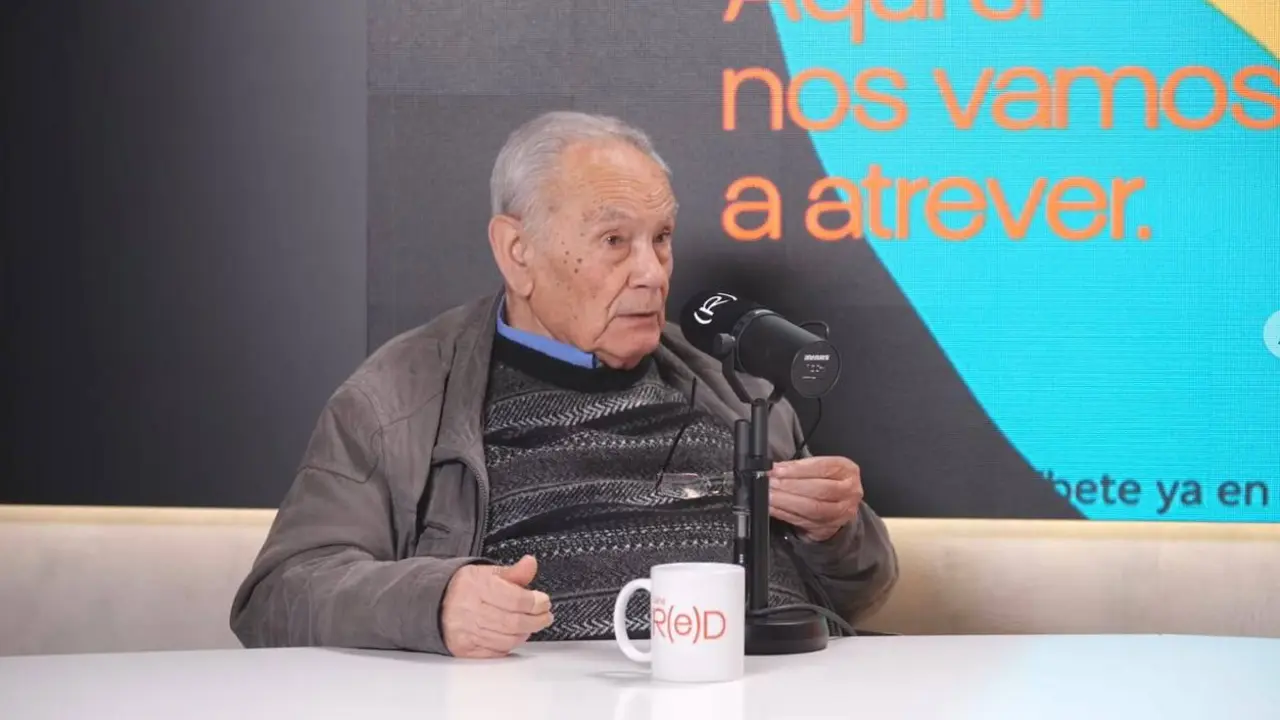 Joan Busquets en el plat&oacute; de Canal Red