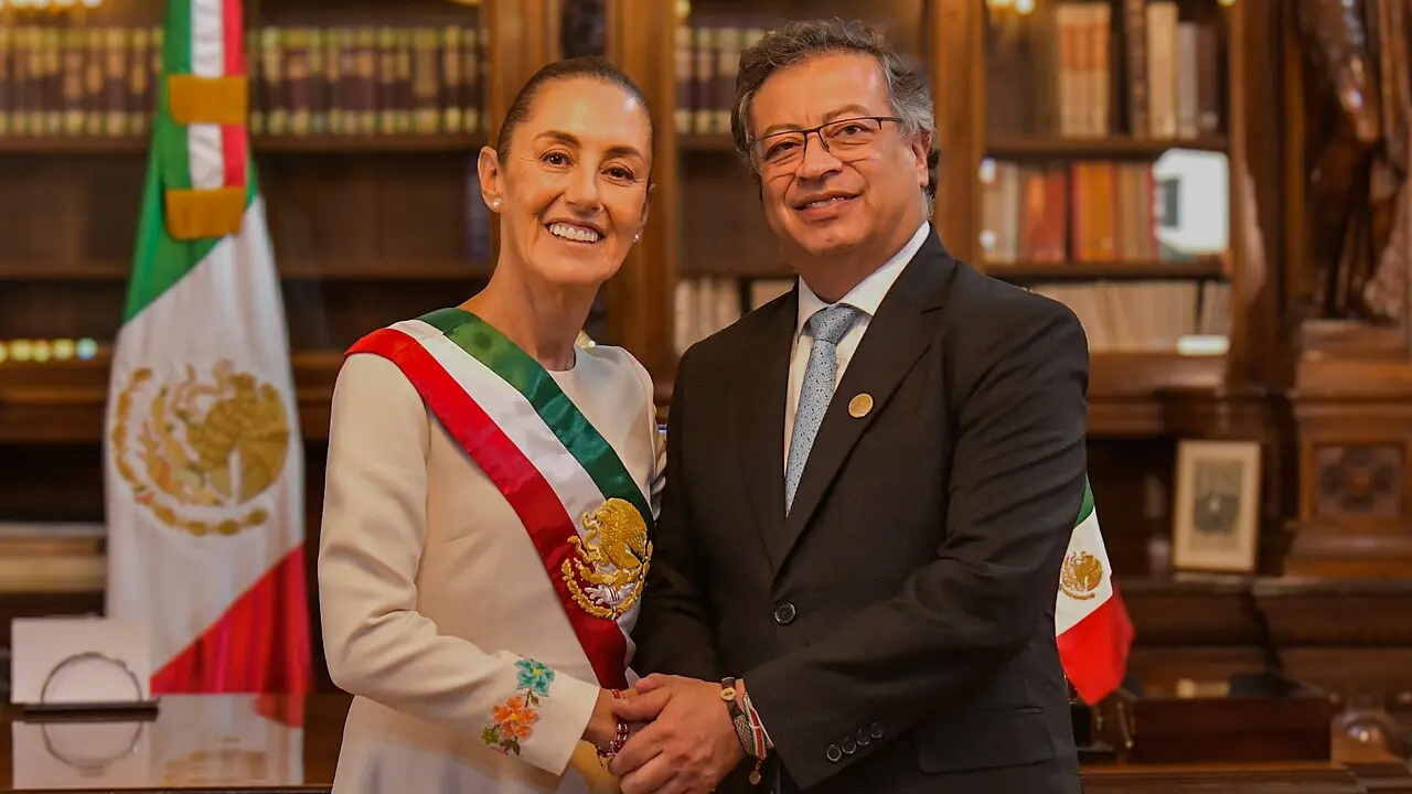 Claudia Sheinbaum y Gustavo Petro &mdash; Wikipedia