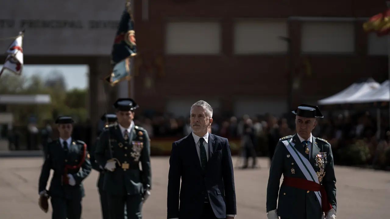 El ministro del Interior, Fernando Grande-Marlaska &mdash; Diego Radam&eacute;s / Europa Press / ContactoPhoto