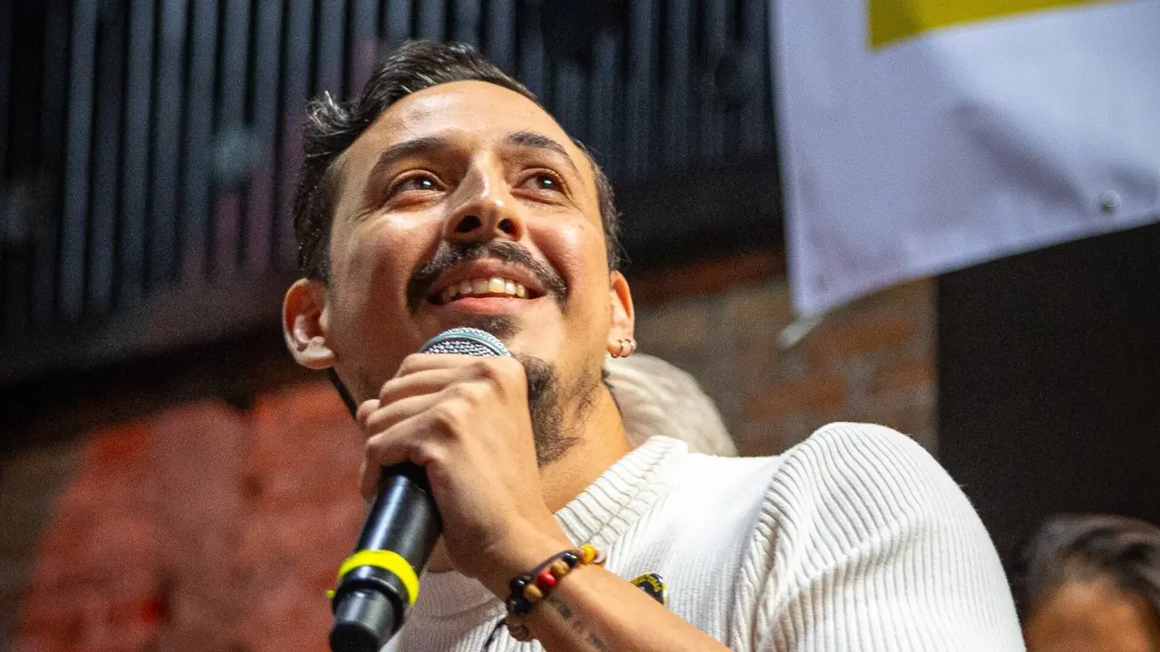 Ariel Robles, candidato presidencial del Frente Amplio - Foto: Cuenta X @RoblesBarrantes