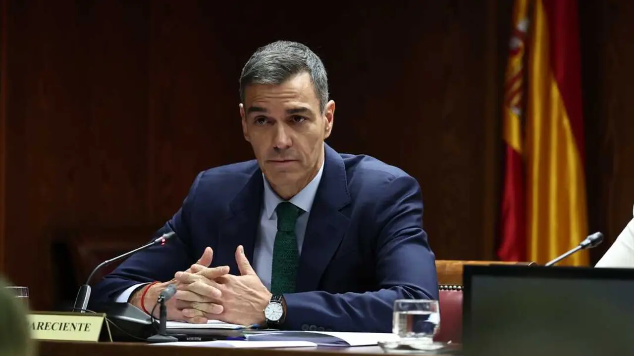 El presidente del Gobierno, Pedro S&aacute;nchez, comparece en la Comisi&oacute;n de Investigaci&oacute;n sobre el 'caso Koldo', en el Senado - Eduardo Parra / Europa Press