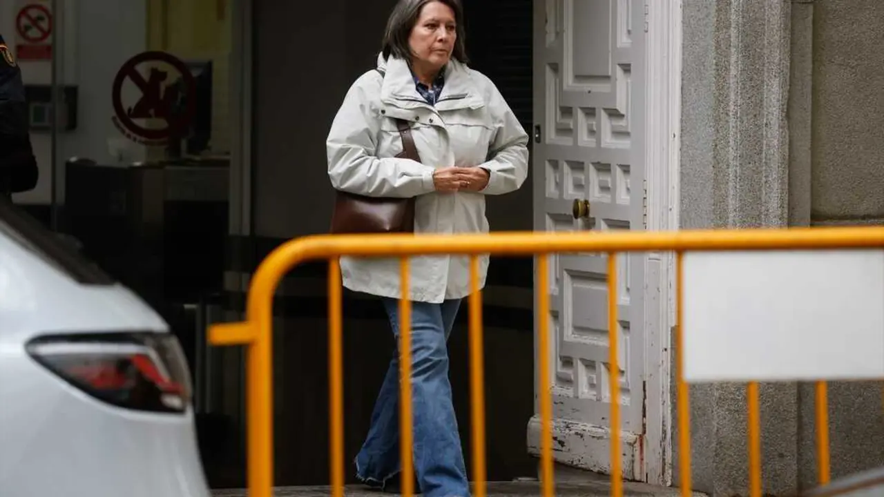 La trabajadora de la Secretar&iacute;a de Organizaci&oacute;n del PSOE, Celia Rodr&iacute;guez, a su salid del Tribunal Supremo - Alejandro Mart&iacute;nez V&eacute;lez / Europa Press