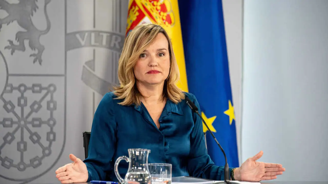 La ministra de Educaci&oacute;n, Formaci&oacute;n Profesional y Deportes y portavoz del Gobierno, Pilar Alegr&iacute;a - Gabriel Luengas / Europa Press