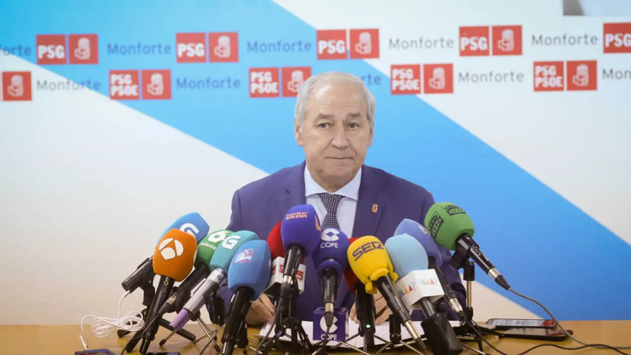 El hasta ahora presidente de la Diputaci&oacute;n de Lugo, Jos&eacute; Tom&eacute; - Carlos Castro / Europa Press