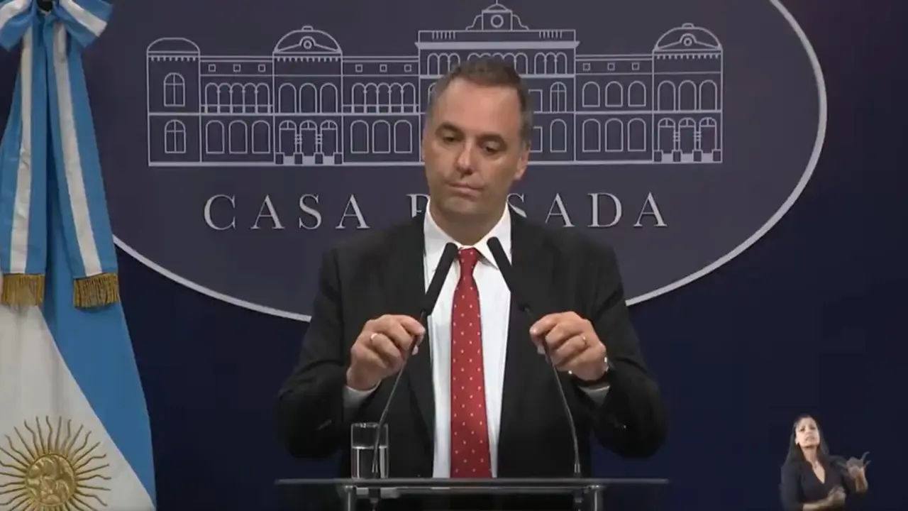 Manuel Adorni el 25 de marzo de 2026. Imagen: JonHeguier