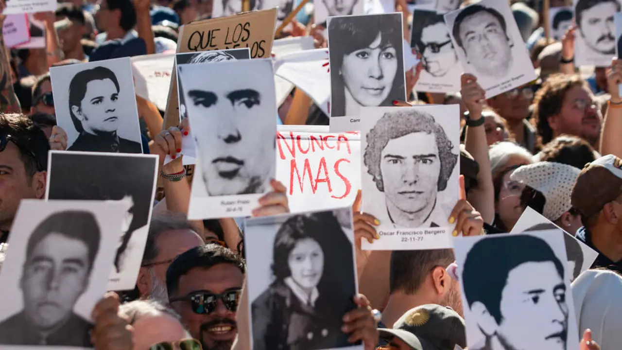Acto que conmemora el 50 aniversario del &uacute;ltimo golpe de Estado en Argentina - Delfina Corbera Pi / Zuma Press / ContactoPhoto