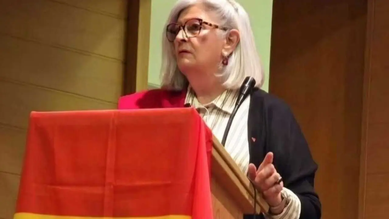 Pilar Gimeno, presidenta de la Asociaci&oacute;n de Familiares y Amigos de Asesinados y Enterrados en Magall&oacute;n (AFAAEM)
