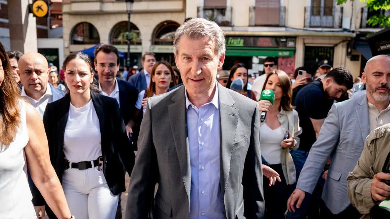 El presidente del Partido Popular, Alberto N&uacute;&ntilde;ez Feij&oacute;o - A. P&eacute;rez Meca / Europa Press