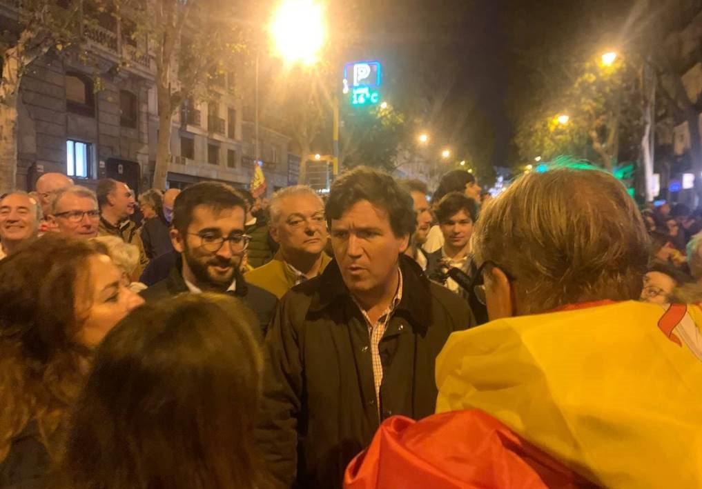 Javier Tejedor García —Presidente de Tercios Cívicos en las protestas de Ferraz